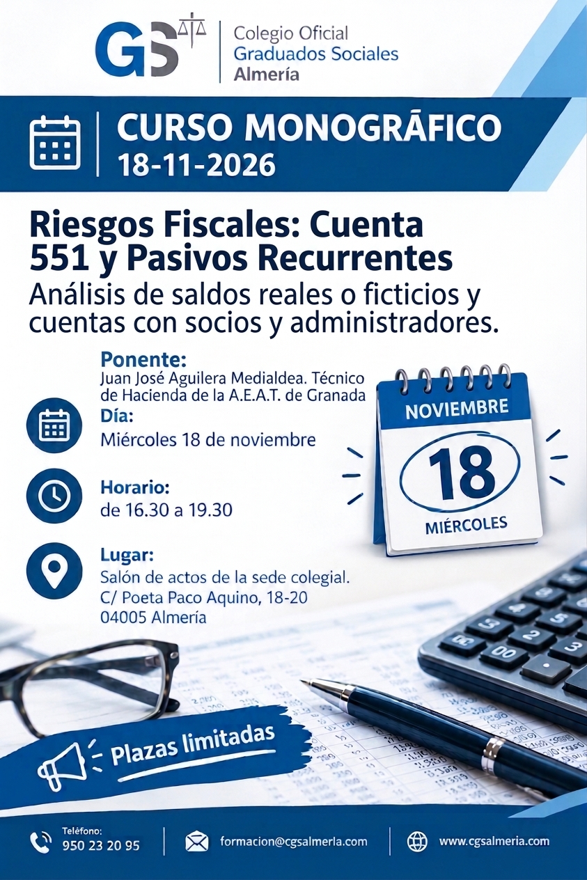 CURSO RIESGOS FISCALES CUENTA 551 Y PASIVOS RECURRENTES