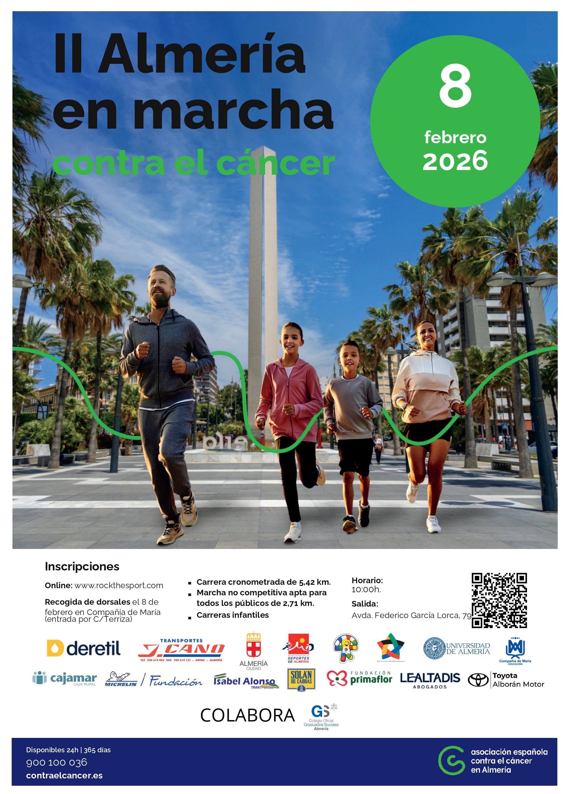 II Almeria En Marcha 2026. Col. Graduados Sociales